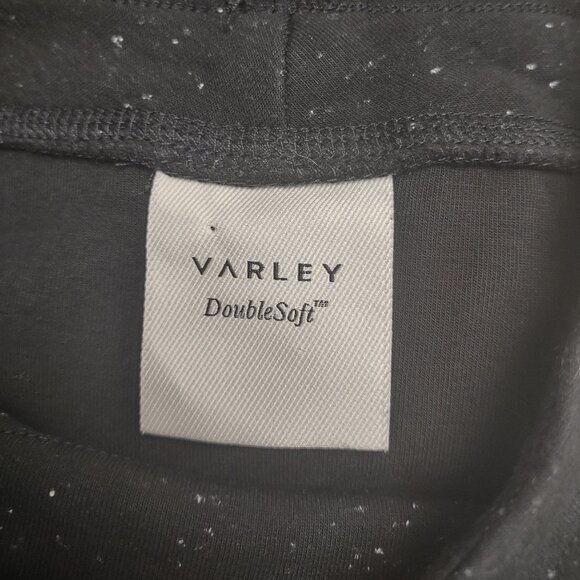 Varley Doublesoft black speckled mock neck pullover sweatshirt ladies Small - Picture 7 of 8